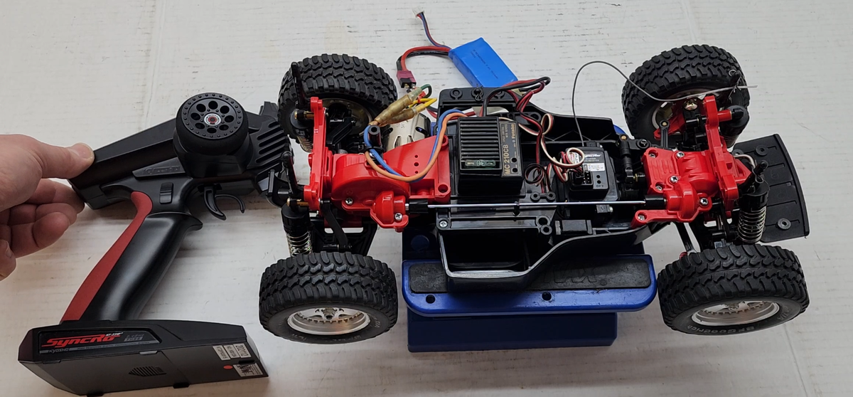 RTR VINTAGE TAMIYA CHEVY S-10 RC TRUCK 58146 FUTABA ESC KYOSHO RX