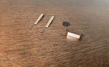 NMINT Aurora AFX Magnatraction Shoes w/Springs, Clamp Small Hole Idler Gear