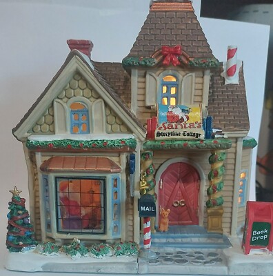 Lemax Santa's Storytime Cottage in Original Box - RARE FIND!