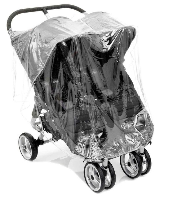 maclaren twin triumph rain cover