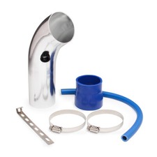 3 Universal Aluminum Cold Air Intake System Filter Car Truck Turbo Piping Kit