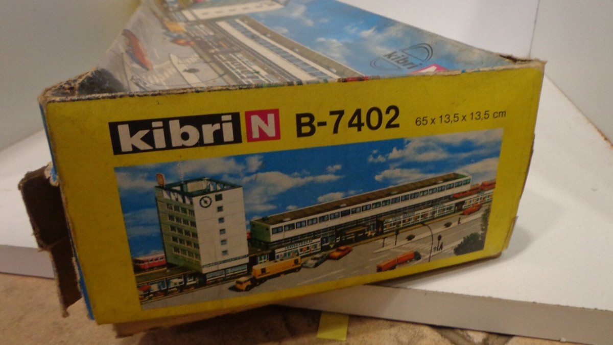 rare Kibri B-7402 Bahnhof Kehl STATION 1/160 N SCALE SPUR N OLD