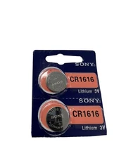 SONY CR1616 LITHIUM BATTERIES (2 pcs) US Seller EXP 2033