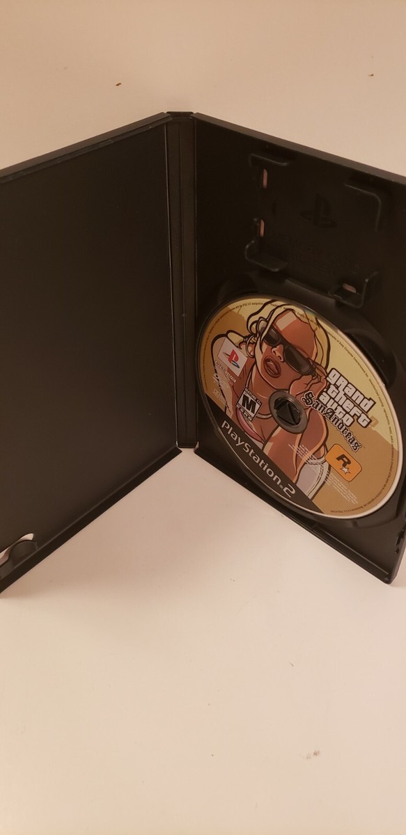 Pack PS2 Noire + GTA : San Andrea - platinum + Gran Turismo 4 Platinum