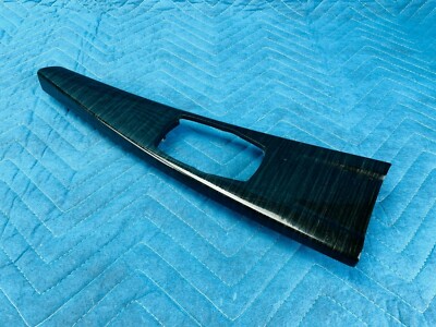 Genuine BMW 51-16-4-161-048 Center Console Trim Panel Wood OEM | eBay