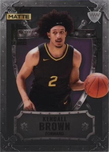 2022 Wild Card MATTE National Convention - Kendall Brown #WWN-13