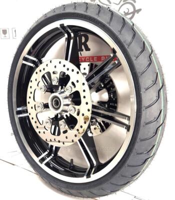 Apple - マロ Harley Polish 11.8 Dual Front Brake Rotors # 41500157 For