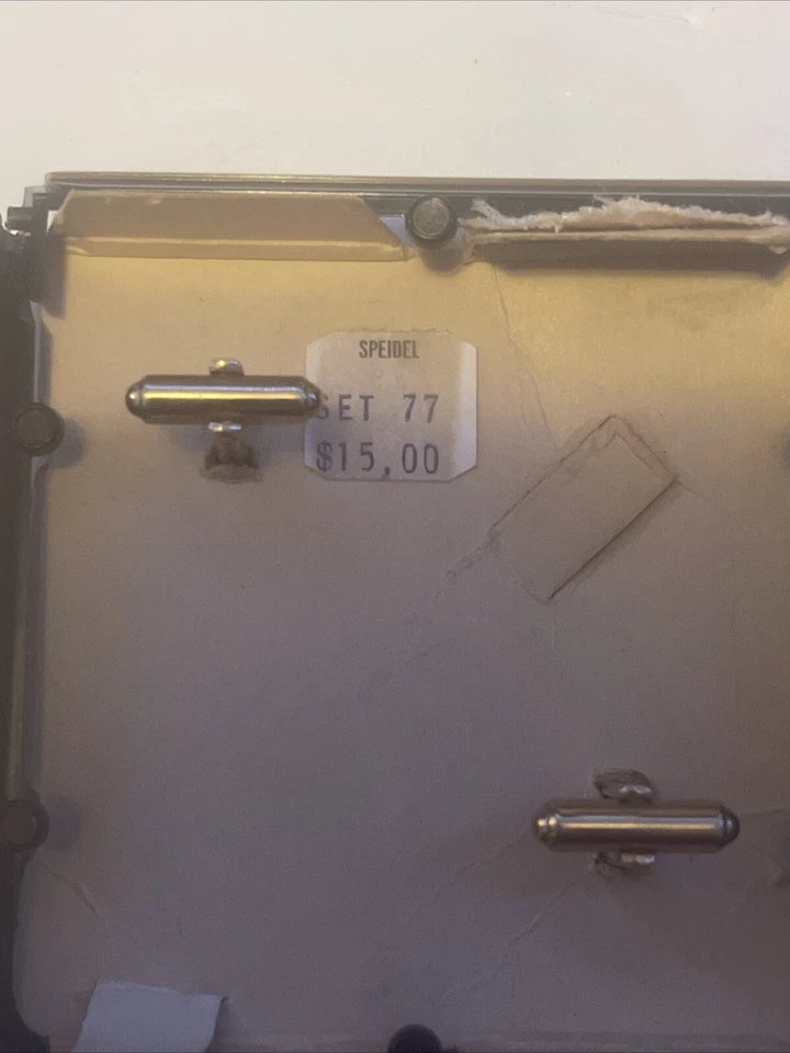 gemelos vintage oro 10kt Speldel Foto 3 de 3