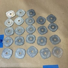 23 Vintage Webster-Chicago Corporation Metal 45 RPM Record Insert Adapters