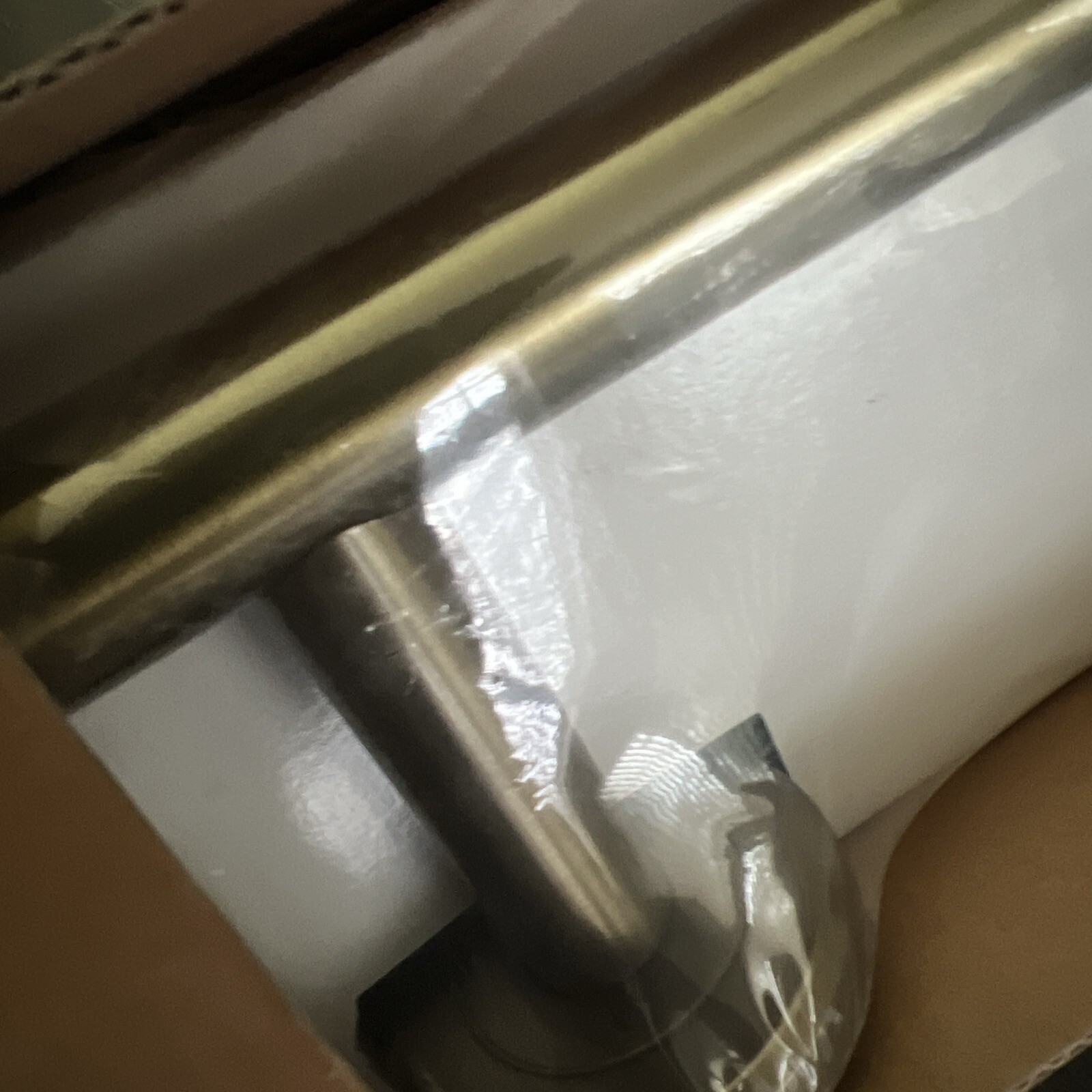 Allen + Roth Latitude 2 Brushed Bronze 24&rdquo; Wall Mount Single Towel Bar #2130345