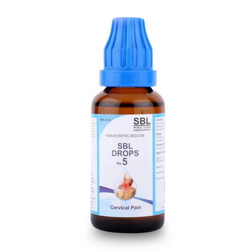 SBL Drops No.5 for Cervical Pain, Neck Stiffness, Vertigo Relief 30ml x 3 - Picture 7 of 8
