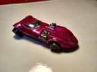 Hot Wheels Redline Twinmill Toy Car Rose Plum 1968 Vintage