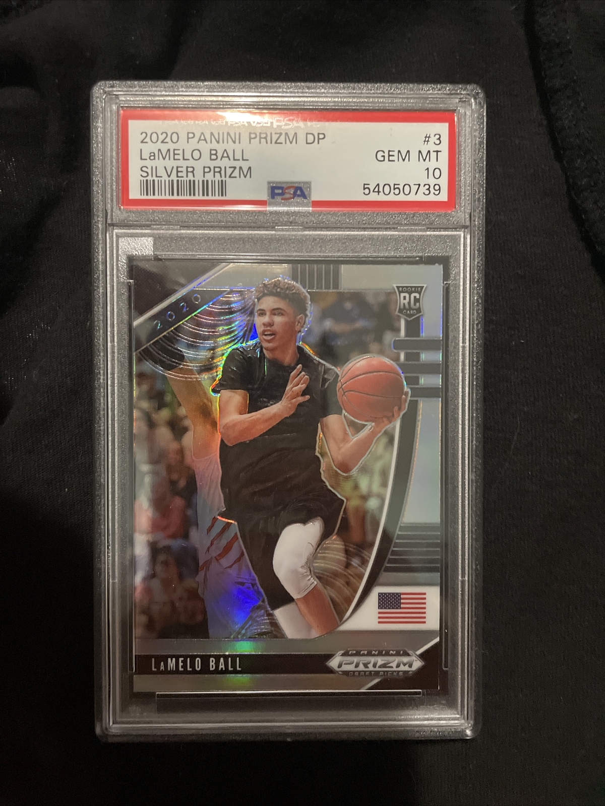 2020 Panini Prizm Draft Picks Collegiate - Silver #3 LaMelo Ball