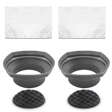 Recoil SPB69-DM Foldable Silicone 6X9” Car Speaker Baffle Kits, One Pair