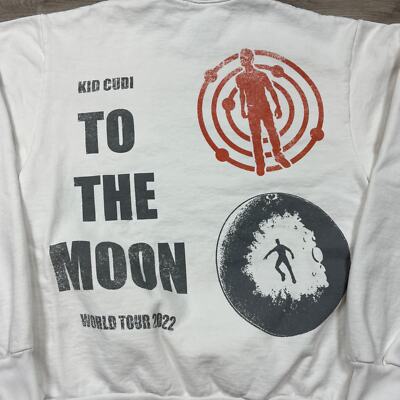 Kid Cudi To The Moon World Tour 22 NASA Astronaut Sweatshirt Men