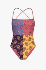 Mara Hoffman Sz XS Bust 30  One Piece Floral Olympia Multicolor Swimsuit
