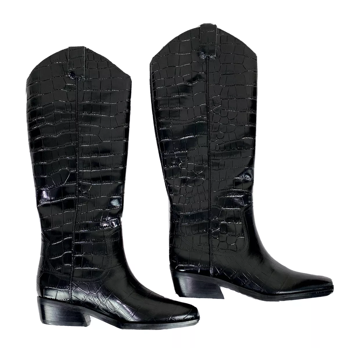 Marc fisher crocodile leather booties hotsell