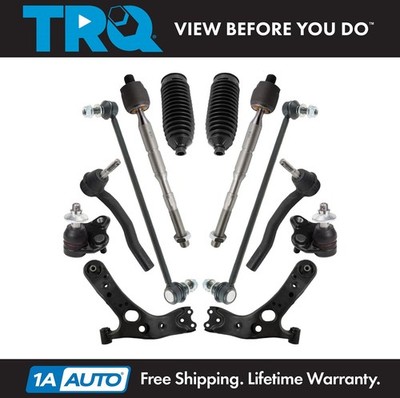 TRQ Front Steering & Suspension Kit Fits 12-15 Toyota Prius