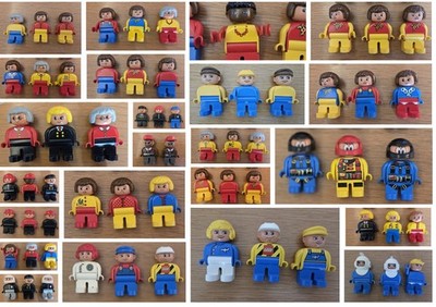   LEGO   Duplo,  Figuren, Männer, Frauen