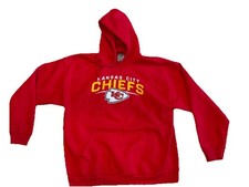Kansas City Chiefs Men  s Hoodie XL Extra Large NFL Brand Hooded Sweatshirt