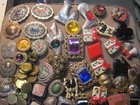Vintage Gold & SILVER Tone Button Covers Lot — photo 4