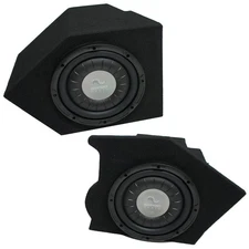 93-02 Pontiac Firebird Coupe Rear Pocket Harmony F104 Dual 10" Sub Box Enclosure
