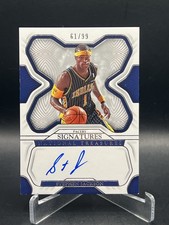 2022-23 Panini National Treasures - Signatures Stephen Jackson #S-SJS /99 (AU)