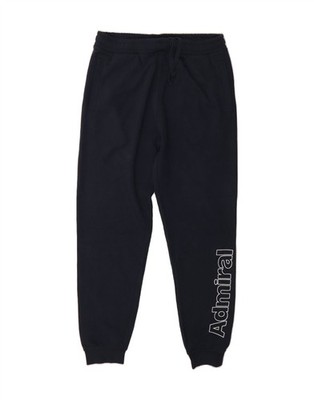 ADMIRAL Mens Graphic Tracksuit Trousers Joggers Medium  Navy Blue DG17