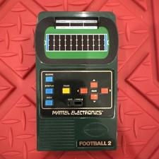 Mattel Electronics Football 2 Handheld Electronic Game 1978 MPN 1050