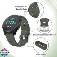 Bands for Garmin Forerunner 255/265,22mm Watch Band Compatible with Garmin Vi...