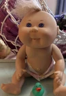 Vintage Cabbage Patch Doll 1988 Hard Plastic Body Mattel First Edition