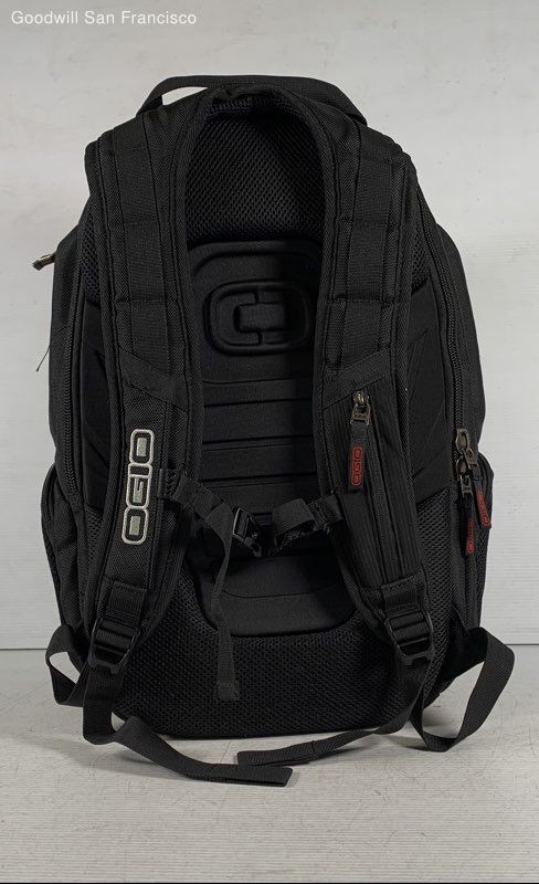 OGIO Black Renegade Rss External Zip Pockets Adjustable Shoulder Strap  Backpack