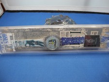 LOTE # 2,,1996 SLZ105 KATARINA WITT MUSICAL Reloj Muestra 34mm Caballeros