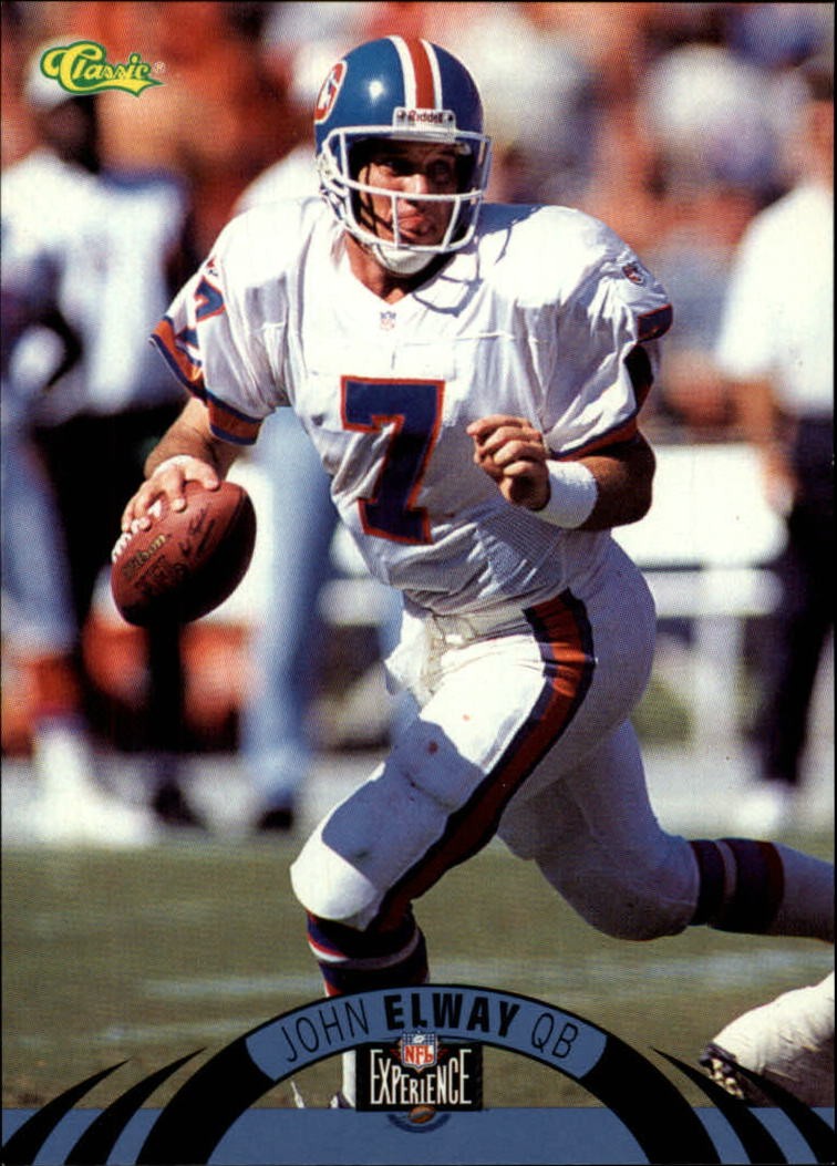 1996 Classic NFL Experience #20 John Elway - FB