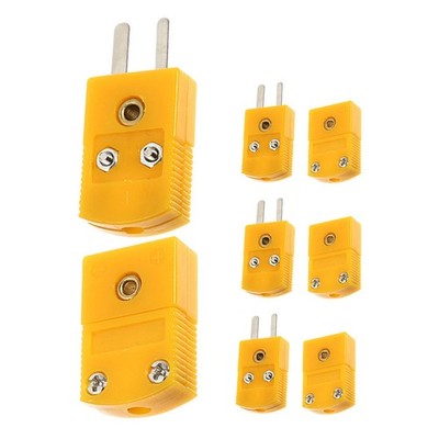 4 Sets Weibliche Steckverbinder Thermoelement-steckeradapter Fixierklemme