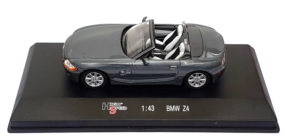 Alta Velocidad Escala 1/43 Diecast 43KFB9S - BMW Z4 Cabriolet - Met. Gris Foto 4 de 4