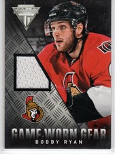 2013-14 Panini Titanium Game Worn Gear #GGBR Bobby Ryan