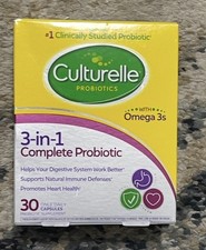 Culturelle Probiotics 3 in 1 complete probiotic 30 Capsules