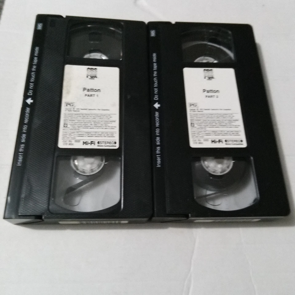 Patton VHS Tape 1970 George C. Scott Karl Malden - Image 3 of 3