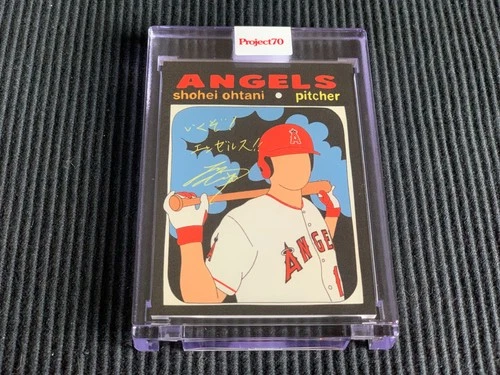 2021 TOPPS PROJECT 70 #561 SHOHEI OHTANI / FUCCI *ENCASED ART*  DODGERS