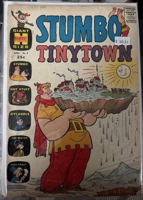 1964 Harvey Comics Stumbo Tinytown #4