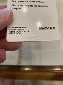 China Warrior (TurboGrafx-16, 1989) Tested Hu Card Only TG 16