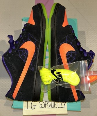 Nike SB Dunk Low Pro Night of Mischief Halloween SZ 14