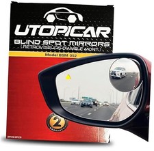 2.5" Unique Convex Blind Spot Side: Rear View - Truck And Car Rearview Mirror