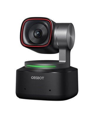 OBSBOT Tiny 2 Webcam 4K Voice Control PTZ, AI Tracking Multi-Mode & Auto Focu...