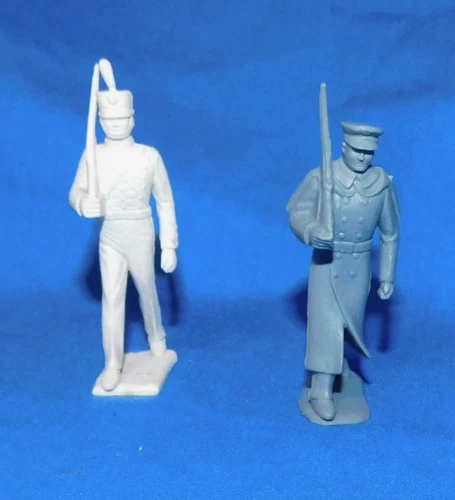 Marx vintage 1950's military cadets 60mm X 2