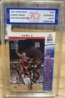 HORACE GRANT 5 Star AUTH 1993 Upper Deck  #203 On Card AUTOGRAPH AUTO BULLS
