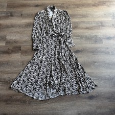 NWT Banana Republic SATIN WRAP MAXI DRESS S Petite