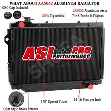 4 Row Radiator For 1993-97 Toyota Land Cruiser 96-97 Lexus Lx450 4.5l 4 Row Radiator For 1993-97 Toyota Land Cruiser 96-97 Lexus Lx450 4.5l