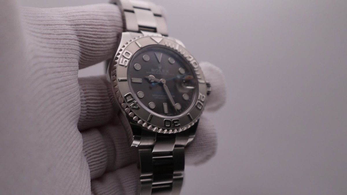 Rolex Yacht-Master 37mm Steel Rhodium Dial Automatic Men Watch